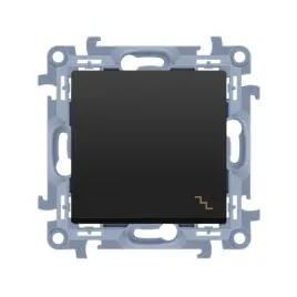 kontakt-simon-10-modul-czarny-mat-lacznik-uniwersalny-schody-samozaciski-10ax-250v