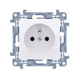 kontakt-simon-10-modul-bialy-gniazdo-1x-z-u-szybkozlacza-16a-250v