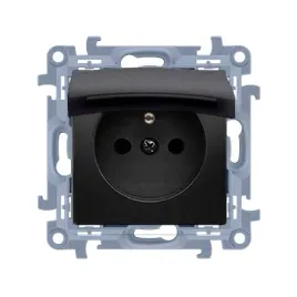 kontakt-simon-10-modul-czarny-mat-gniazdo-1x-z-u-z-przeslonami-z-klapka-ip44-zaciski-sprezynowe-16a