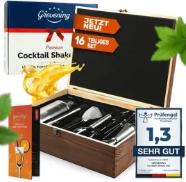 grevening-zestaw-do-koktajli-16-elementow-shaker-ze-stali-nierdzewnej