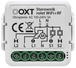 modul-oxt-mini-sterownik-rolet-zaluzji-kat-pochylenia-lameli-wifi-rf-tuya-t229