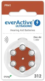 bateria-do-aparatu-sluchowego-everactive-ultrasonic-312-pr41-blister-6-szt