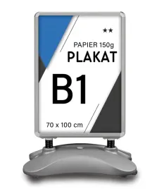 potykacz-reklamowy-zewnetrzny-b1-szary-dwustronny-zatrzaskowy-hampton
