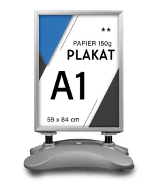potykacz-reklamowy-zewnetrzny-a1-szary-dwustronny-z-plakatem-standard-x2