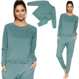 henderson-ladies-homewear-damski-dl-rekaw-dl-spodnie-nightly-wl22-39849-s