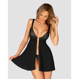 obsessive-elianes-babydoll-czarny-elegancka-koszulka-z-koronka