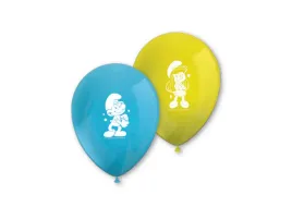balony-urodzinowe-smerfy-28-cm-8-szt