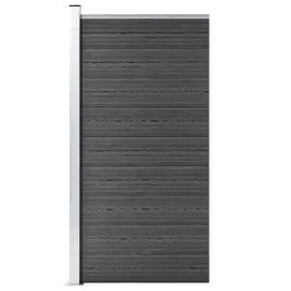 panel-ogrodzeniowy-z-wpc-95x186-cm-czarny