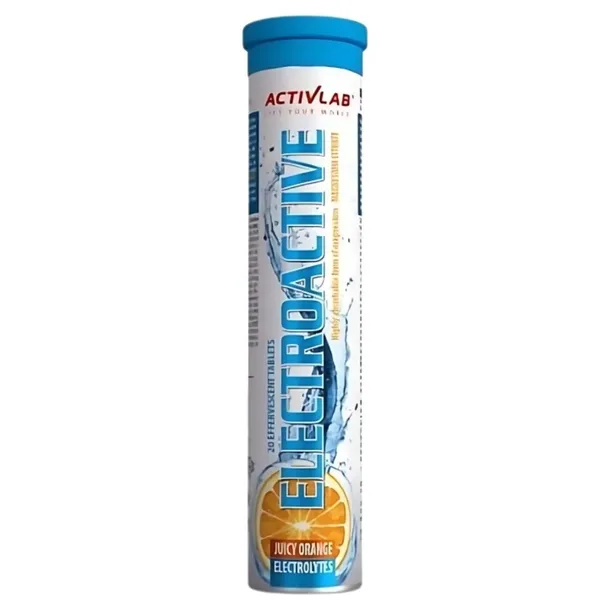 ACTIVLAB ELECTROACTIVE ELEKTROLITY WITAMINY 20 tabl ENERGIA I POBUDZENIE
