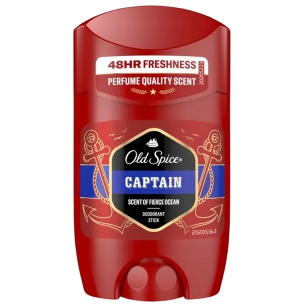 Old Spice Captain Dezodorant Sztyft Męski 48h Ochrona Zapach Świeżość 50 ml
