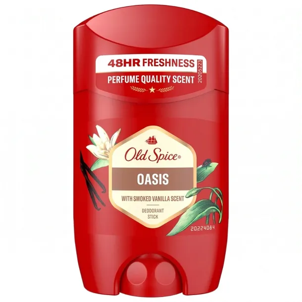Old Spice Oasis Dezodorant Sztyft Męski Palona Wanilia Świeżość 50 ml
