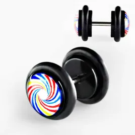 kolorowe-kolczyki-oszukany-plug-do-ucha-piercing4u