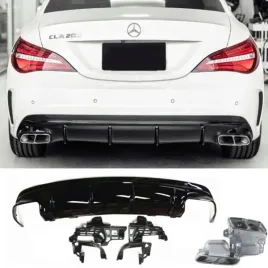 dyfuzor-mercedes-cla-c117-look-a45-amg-chrome
