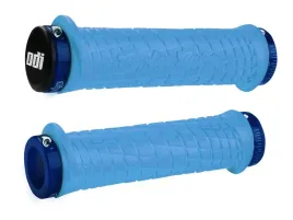 chwyty-mtb-odi-troy-lee-designs-lock-on-hellblue-130-mm-niebieskie-lock-on