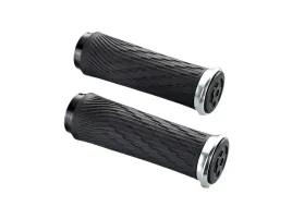 locking-grips-for-grip-shift-integrated-100mm-with-silver-clamps-and-end-pl