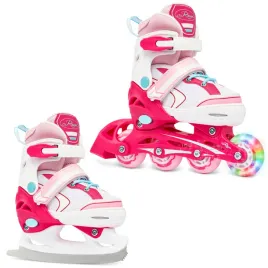 rolki-lyzwy-2w1-raven-lia-pink-27-30-kolko-led