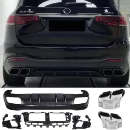 dyfuzor-mercedes-gls-x167-look-amg-63-chrome