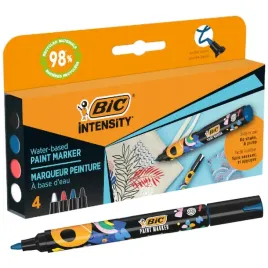 marker-bic-intensity-klasyczne-paint-akrylowe-pudelko-4-kolory