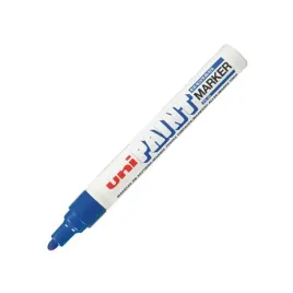 marker-olejowy-permanentny-uni-px-20-niebieski-okragla-koncowka