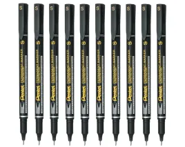 marker-do-cd-pentel-nfs410-a-cienka-koncowka-04mm-czarny-10-sztuk