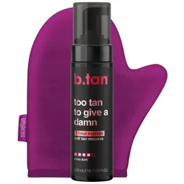 pianka-samoopalajaca-ciemna-b-tan-too-tan-to-give-a-damn-200ml-rekawica