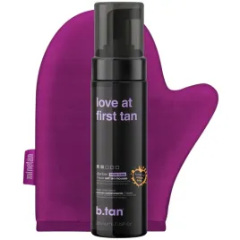 pianka-samoopalajaca-1-godzinna-b-tan-love-at-first-tan-200ml-rekawica