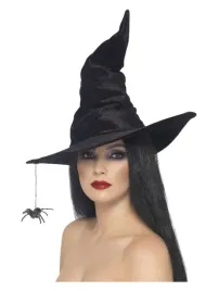 kapelusz-wiedzmy-z-pajakiem-halloween-czarownica