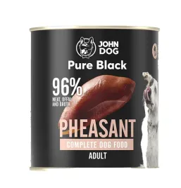 mokra-karma-dla-psow-bazant-john-dog-pure-black-800-g-dorosle-psy