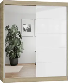 szafa-caspian-100x205-2d-sonoma-lustro-lacobel
