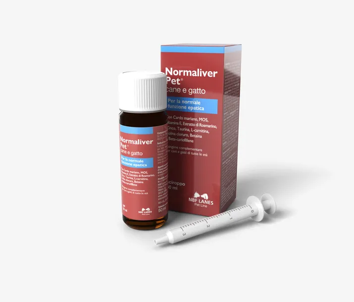 NORMALIVER PET CANE E GATTO - 50ml NBF Lanes pies i kot