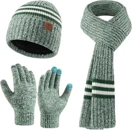 zestaw-zimowy-czapka-szalik-rekawiczki-3w1-unisex-dotykowe-zielony