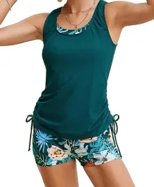 tankini-3-czesciowe-kwiatowy-nadruk-zielony-r-2xl