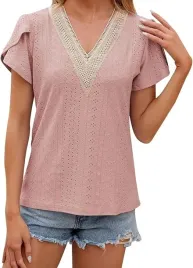 koszulka-bluzka-boho-koronka-casual-letnia-rozowa-l-hanerdun