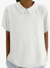 bluzka-bawelniana-biala-krotki-rekaw-xl-tomeek