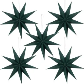 papierowe-gwiazdy-swiateczne-30-cm-5-szt-zielone-dekoracja-boze-narodzenie