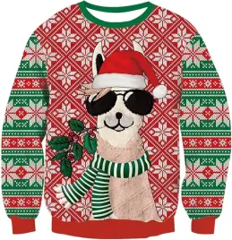 sweter-swiateczny-alpaka-7-8-lat-czerwony