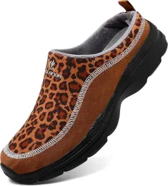 klapki-antyposlizgowe-buty-domowe-panterka-brazowe-40