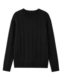 sweter-dzianinowy-luzny-czarny-dlugi-rekaw-m