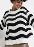 rainbow-sweter-oversize-ze-wzorem-w-paski-32-34-stan-nowy