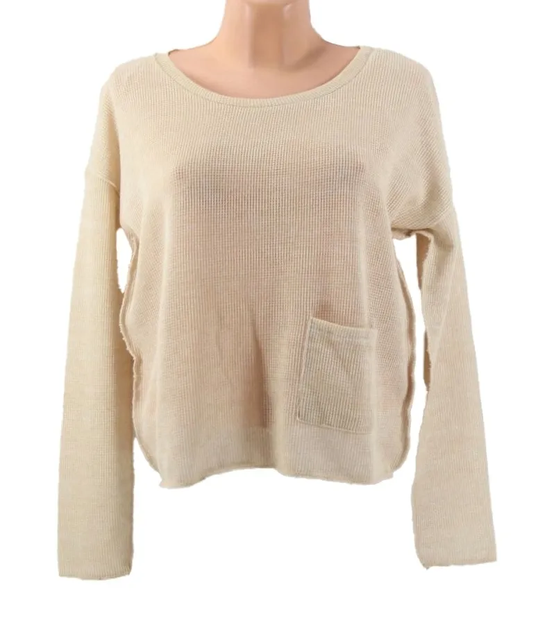 red-label-sweter-z-kieszonka-bezowy-m-stan-nowy
