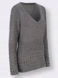 creation-l-szary-sweter-damski-36-stan-nowy