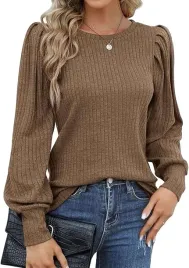 sweter-z-okraglym-dekoltem-i-bufiastymi-rekawami-brazowy-hotouch-xl