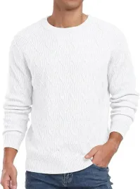 sweter-meski-ozdobny-splot-bialy-xl