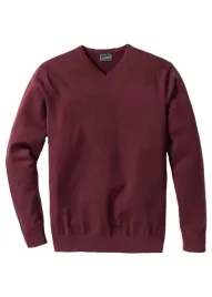 bpc-sweter-meski-klasyczny-bordowy-44-46