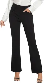 spodnie-bootcut-elastyczne-rozm-l-czarne-adorence