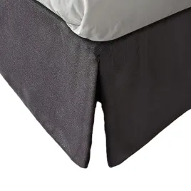 narzuta-na-lozko-90x195-cm-z-falbana-30-cm-bawelna-poliester-czarna