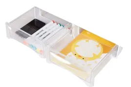 organizer-do-szuflad-pod-biurko-przezroczysty-2-szuflady-abs