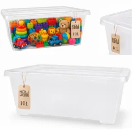 pudlo-plastikowe-10l-z-pokrywa-pojemnik-organizer-przezroczysty-holidom