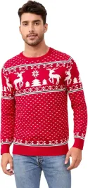 sweter-meski-swiateczny-bozonarodzeniowy-okragly-dekolt-roz-l-czerwony