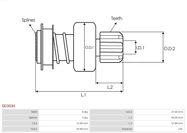 bendix-rozrusznika-sd3030-numer-katalogowy-oryginalu-nissan-23354-ax000-nissan-23354-ax002-nissan-23354-ax00a-nissan-23354-ax00b-nissan-23354-ax00c